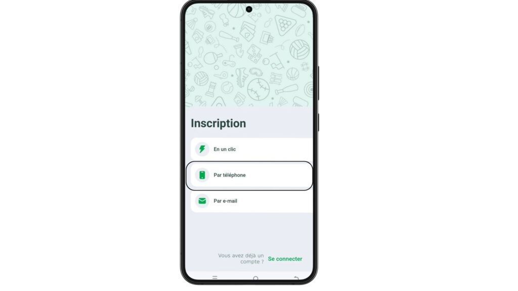 Inscription Linebet CI : comment s'inscrire sur Linebet ? 6 Inscription Linebet Etape 1