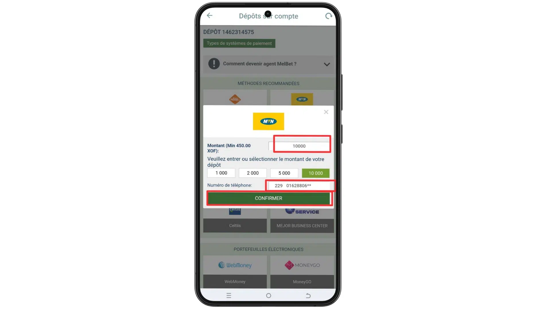 Premier Bet EURO 2025 : Ne manquez pas notre grande raffle exclusive ! 18 Confirmer la transaction sur votre compte