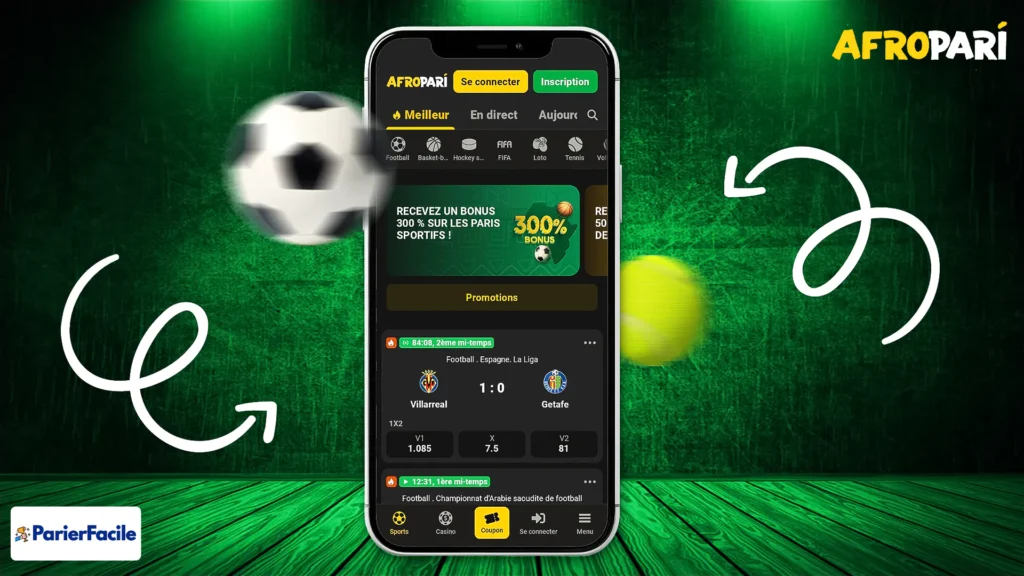 Afropari : Le meilleur site des paris sportifs en ligne en 2025 