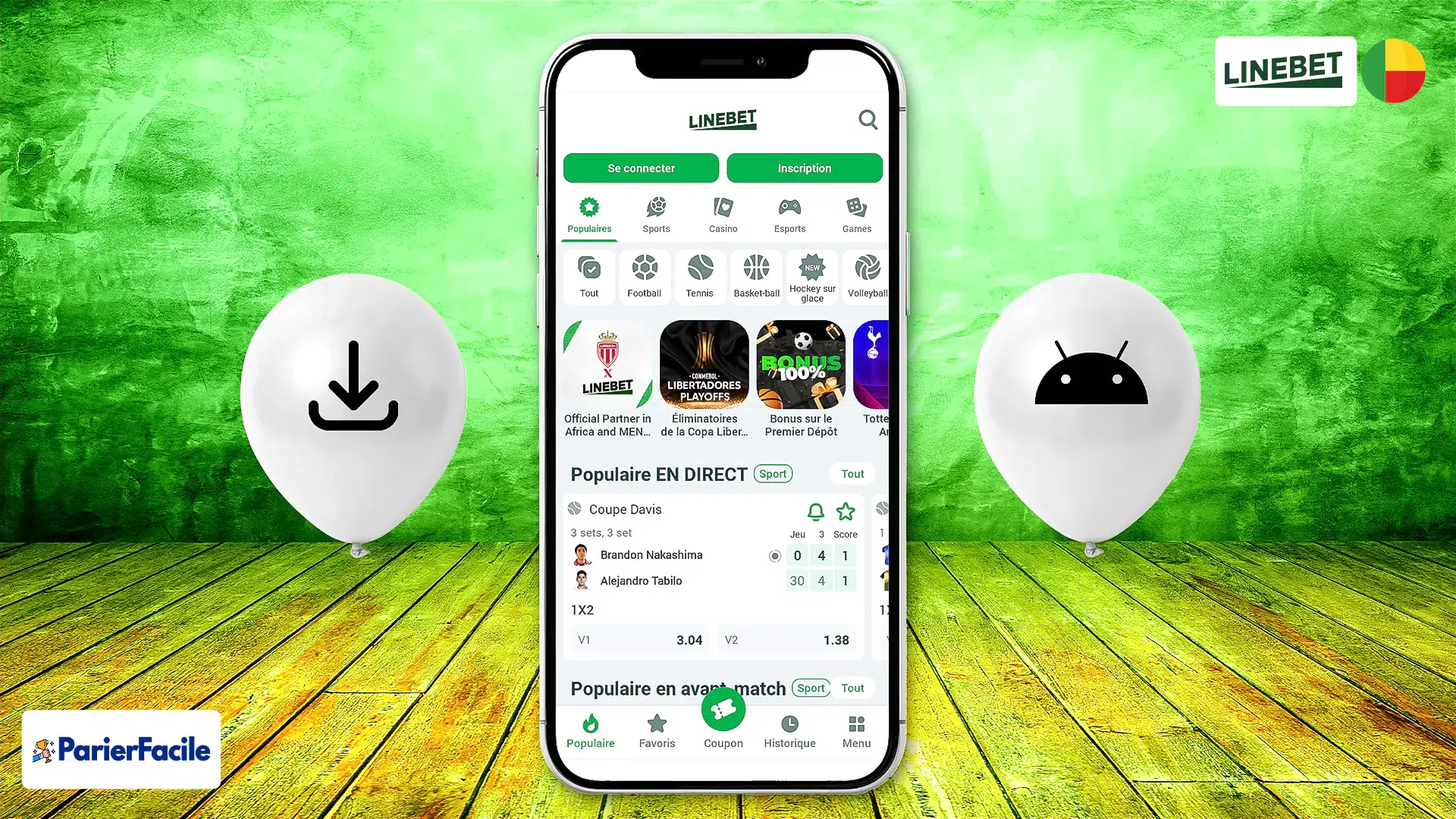 Linebet apk : télécharger linebet bénin apk étape par étape