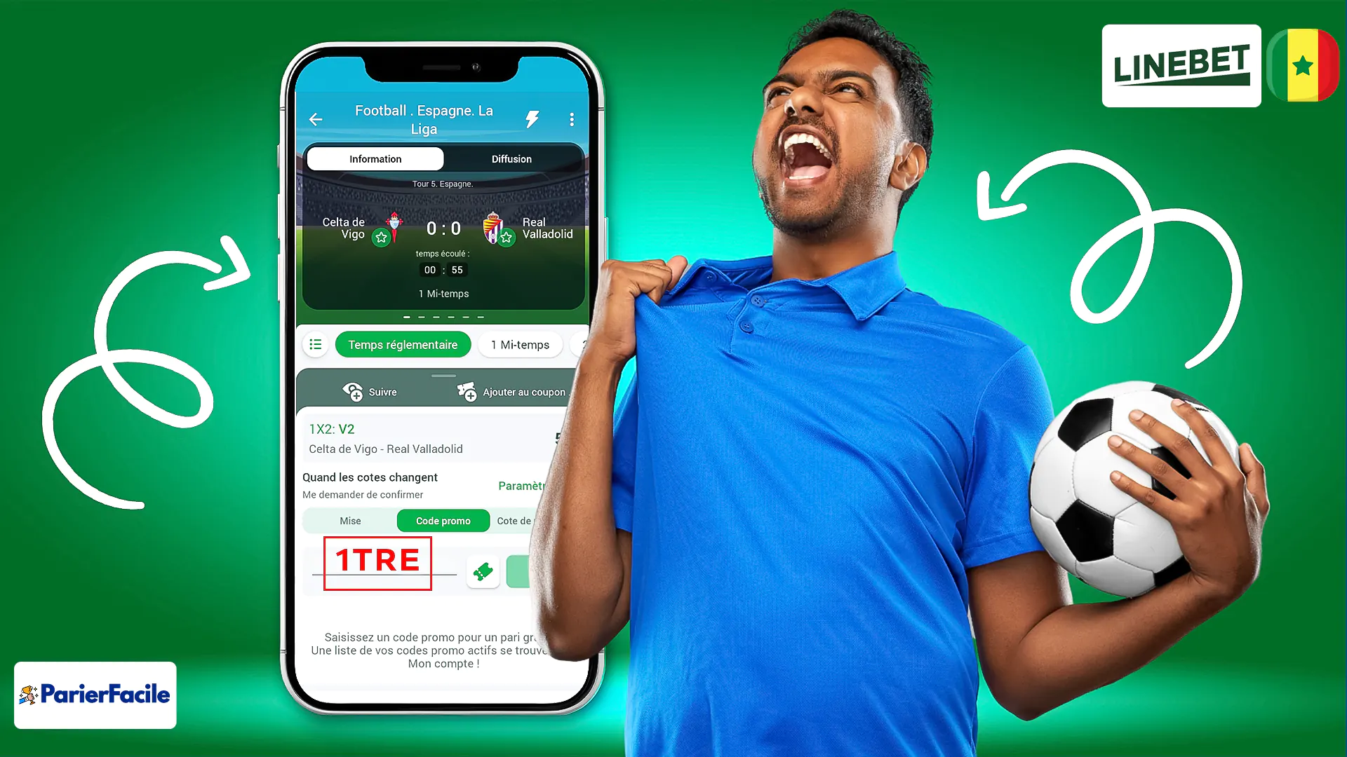 Comment placer un pari sportif sur Linebet Sénégal ?