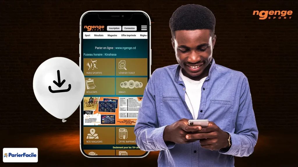 Comment télécharger l’application Ngenge Sport ?