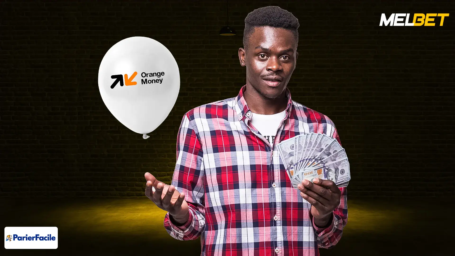 Étapes pour faire un Retrait Melbet Orange Money