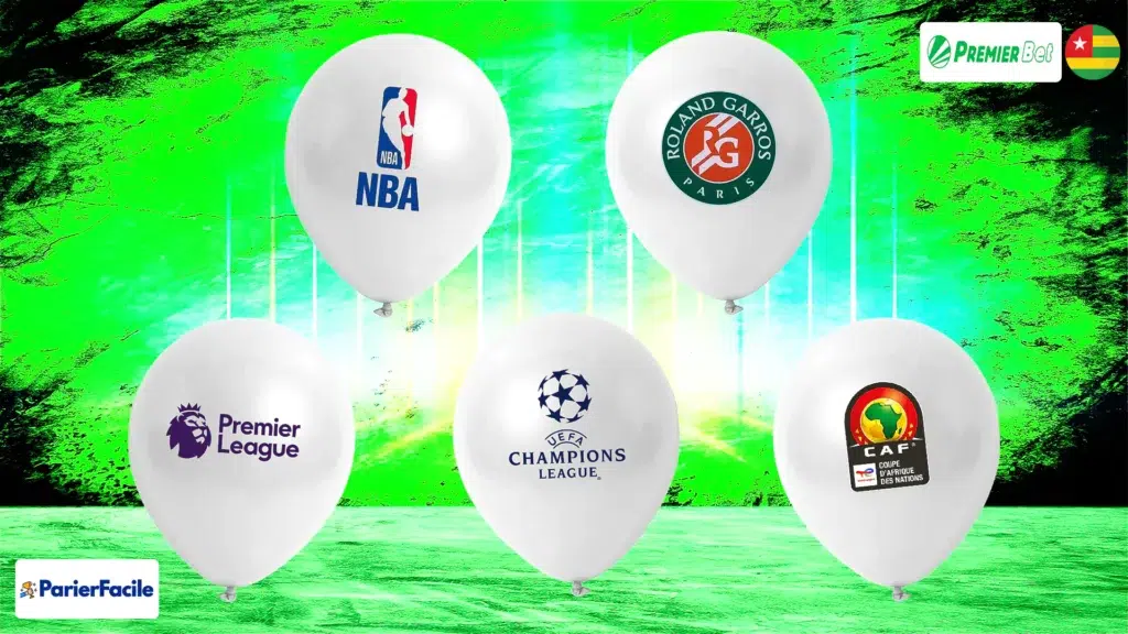 Liste Premier Bet aujourd’hui : Les matchs et compétitions disponibles