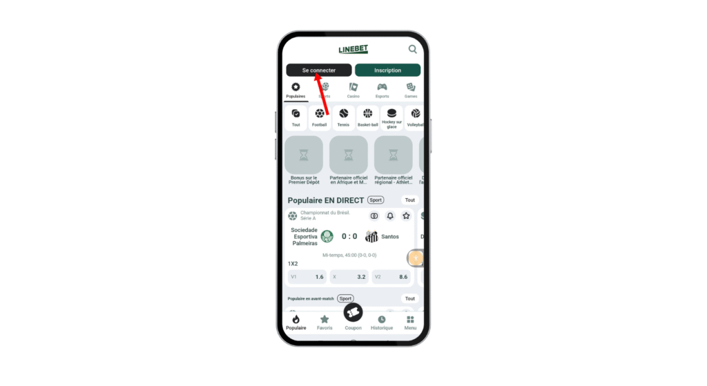 Linebet connexion
