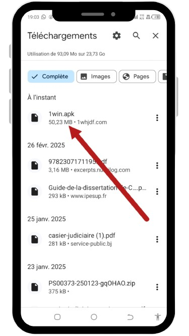 Télécharger l’APK 1win