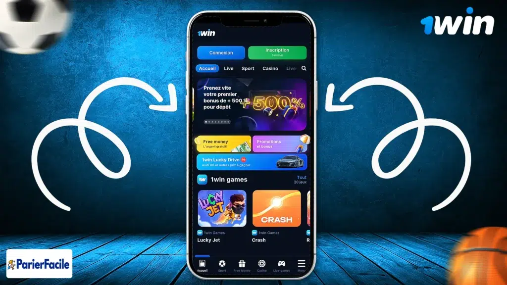 1win : bonus de bienvenue de 500 %