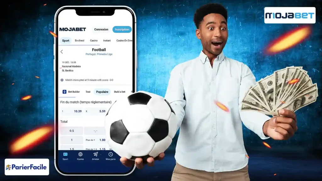 Comment placer un pari sur Mojabet ?