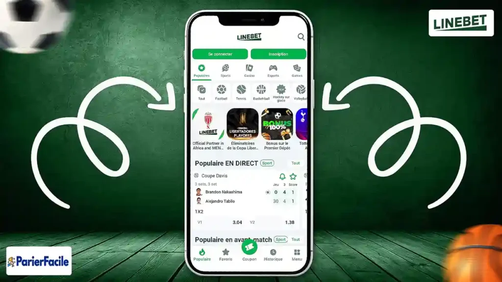 Linebet : bonus de bienvenue de 100 % pour le Sport