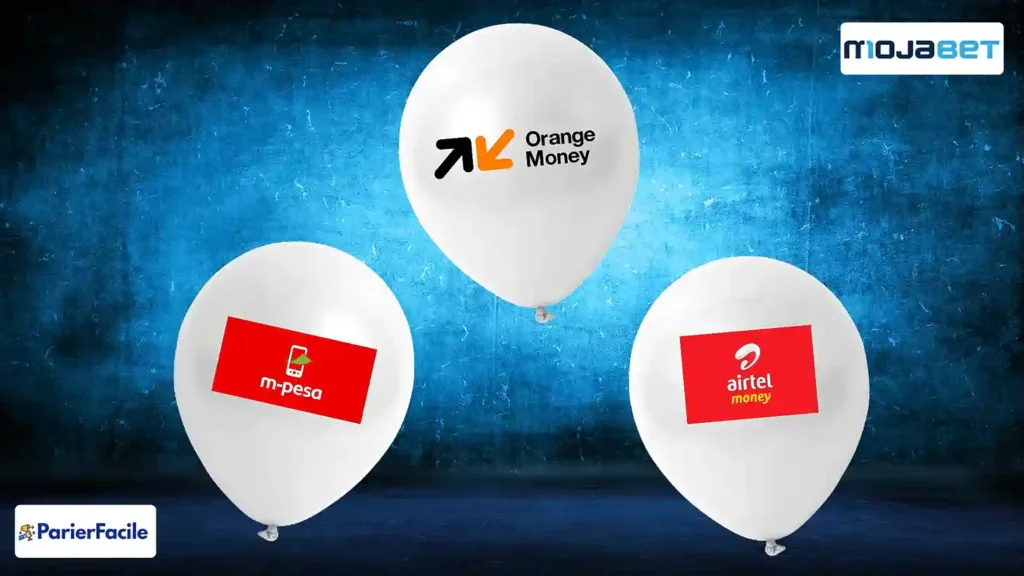 Moyens de paiements disponibles sur Mojabet