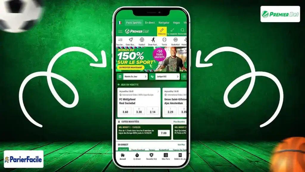 Premier Bet : bonus de bienvenue de 100 % pour le Sport