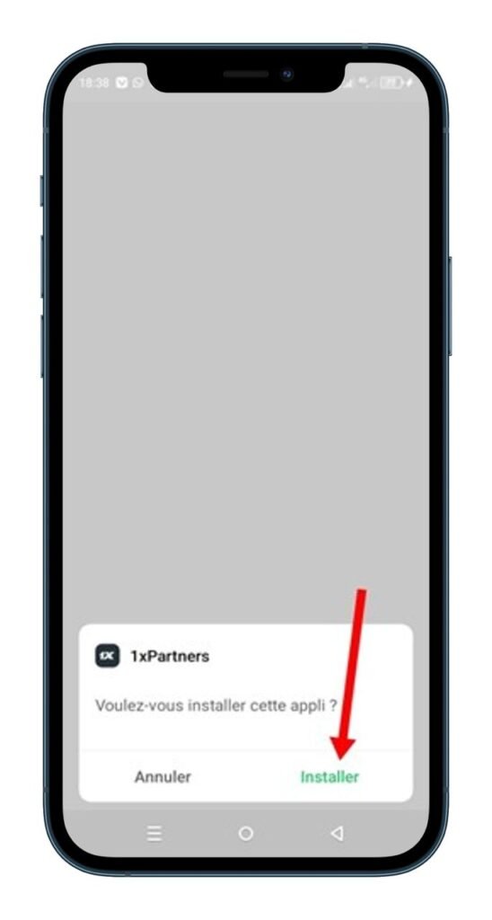 Lancer l'installation 